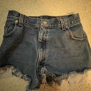 Jean shorts size small/medium